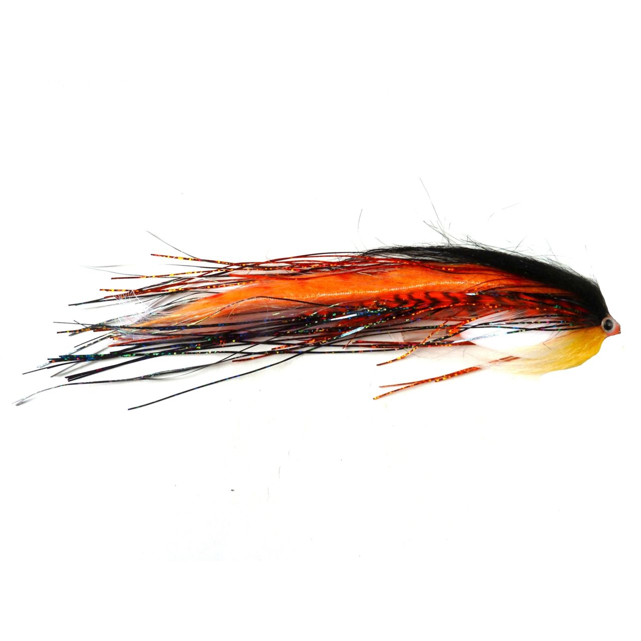 Pike Streamer XL Orange Fish