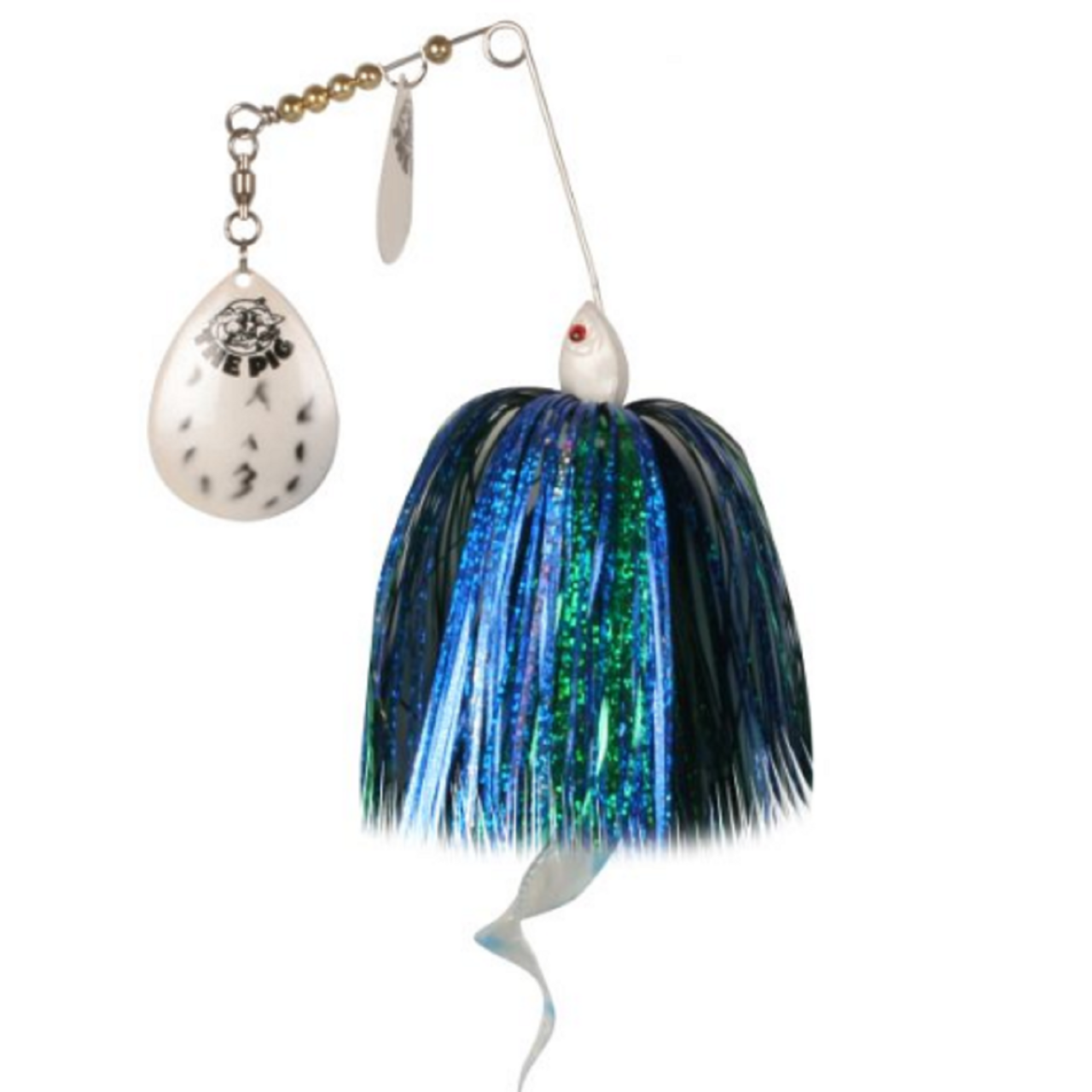 Pig Spinnerbait Silver - Blue/Silver/Pearl