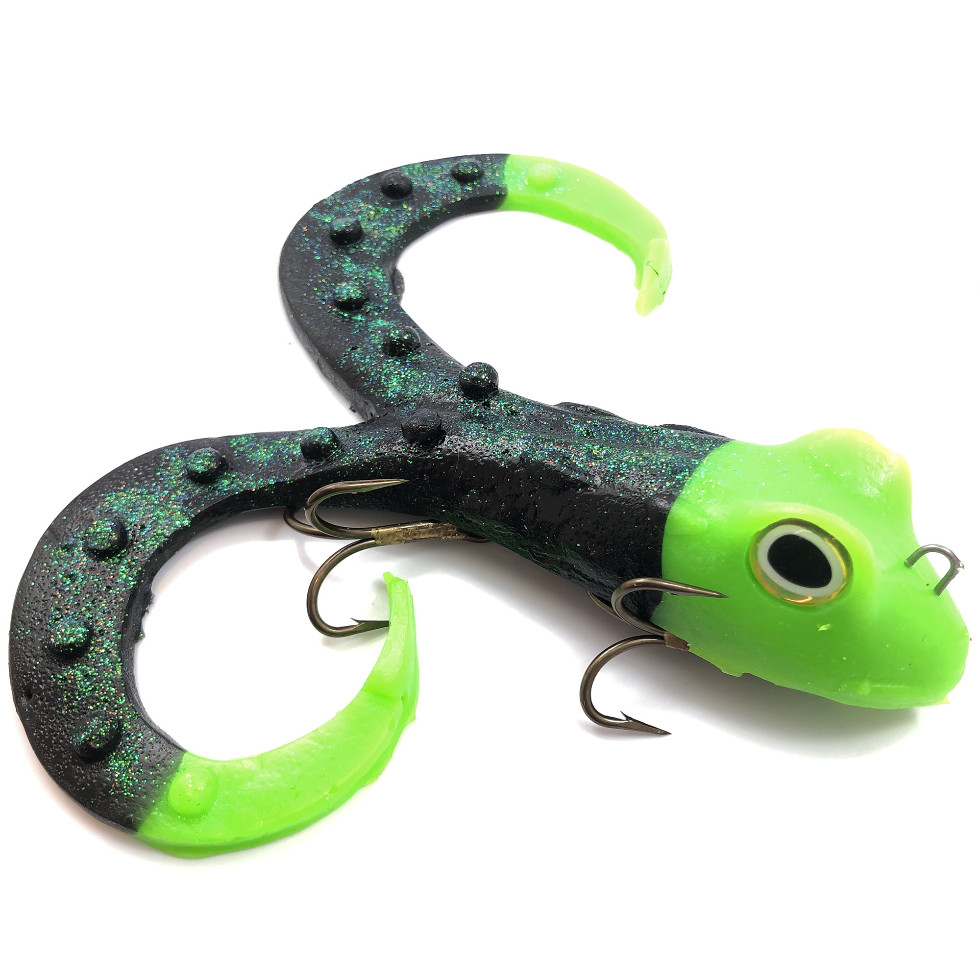 Lake X Lures X Toad XL Chartreuse Alien - Jerkmania