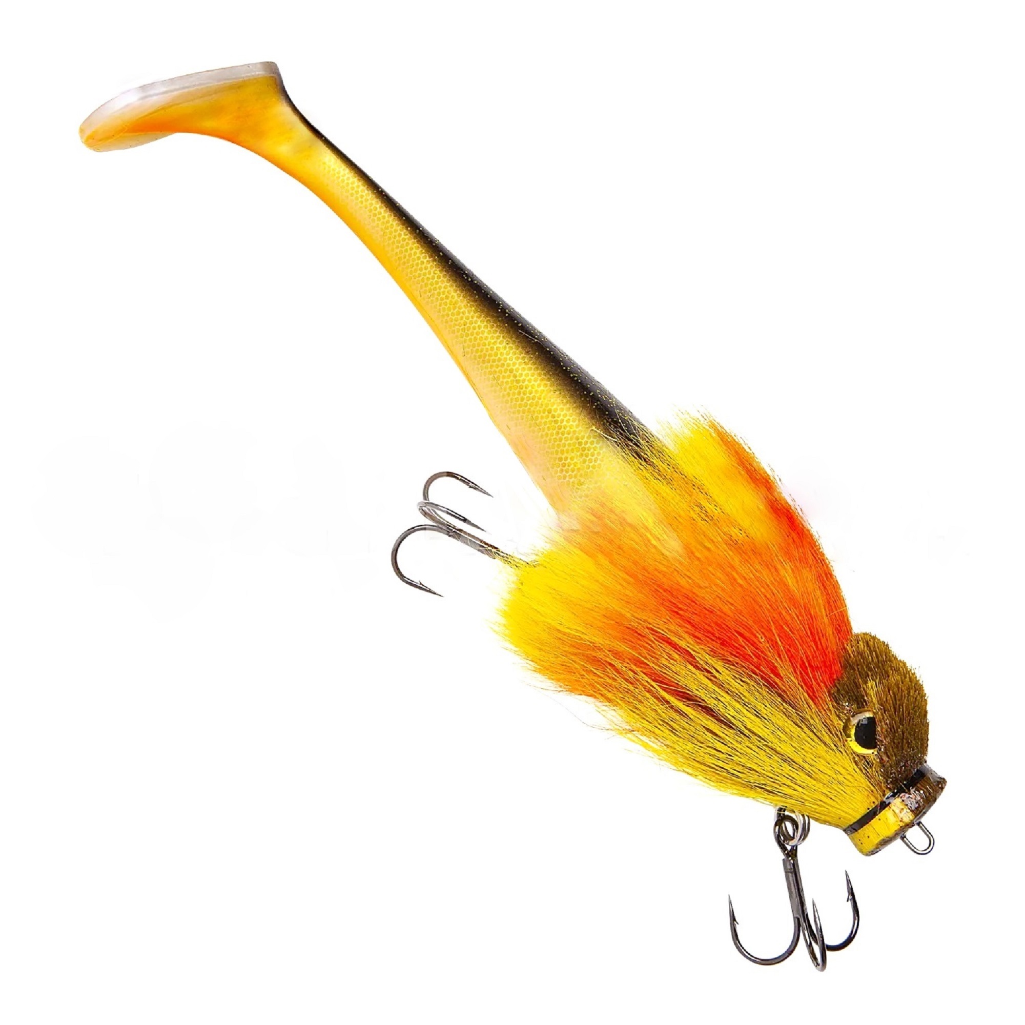 Бактейл CWC Miuras Mouse Pig Shad 260мм #Sunset