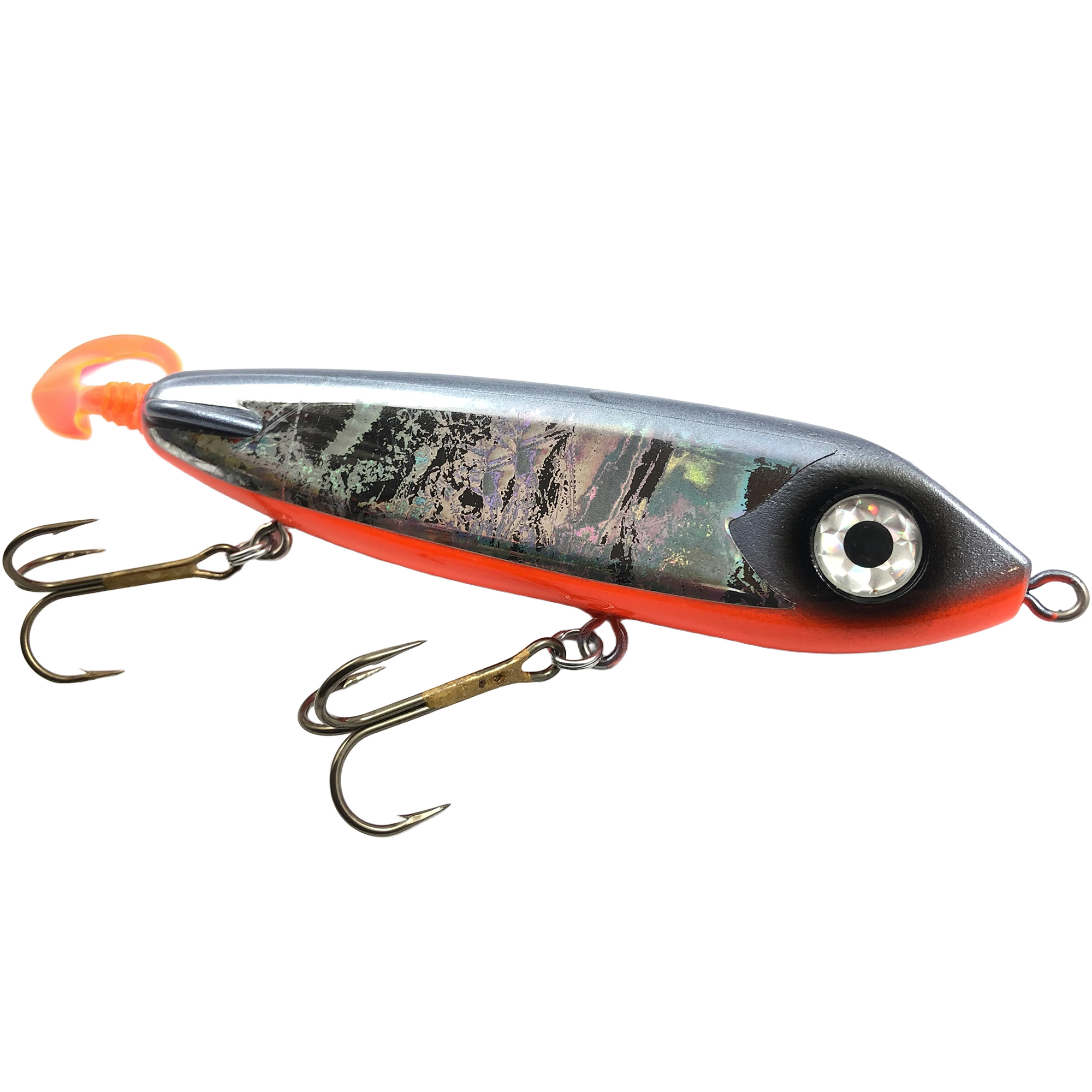 esox-research-company-squirrely-hell-hound-tail-big-flash-hot-whitefish