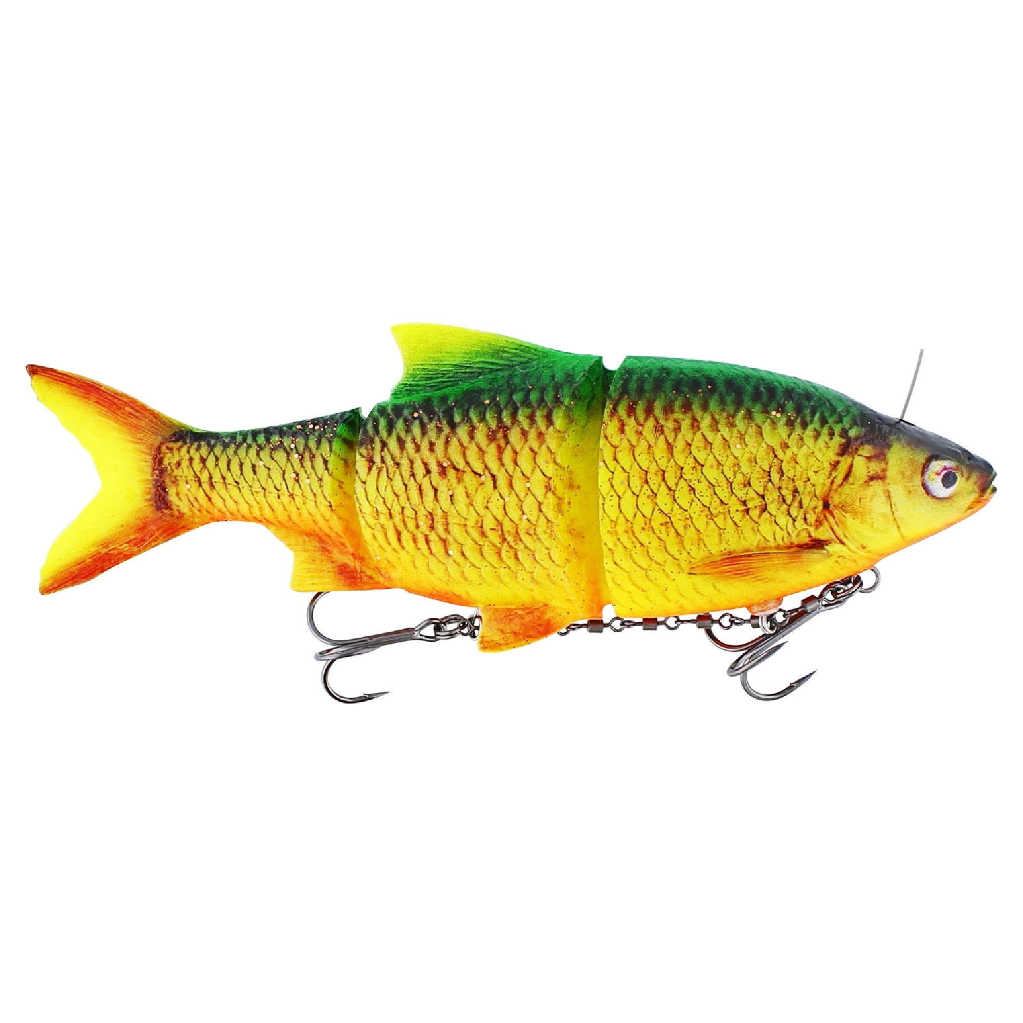 Westin Ricky The Roach Inline 20cm, 110g Slow Sinking - Firetiger Rudd